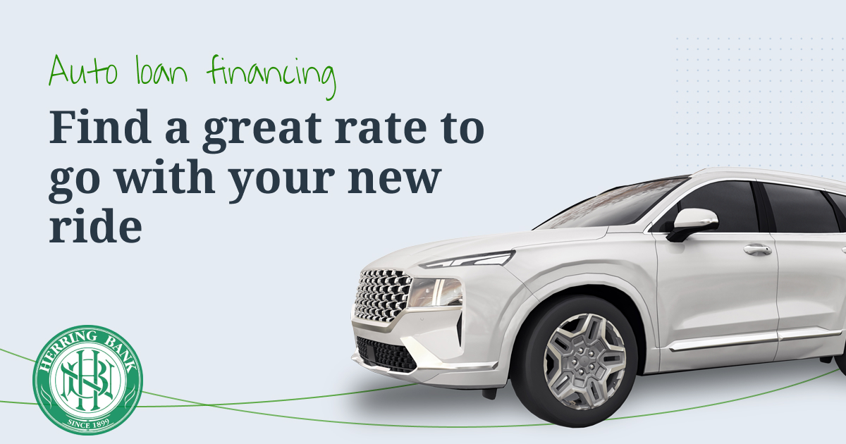 Auto Loan Financing for DFW Herring Bank