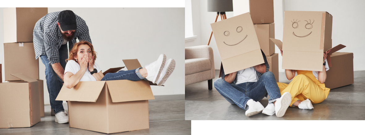 packing and moving into your new house