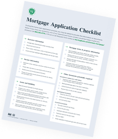 Mortgage application checklist thumb