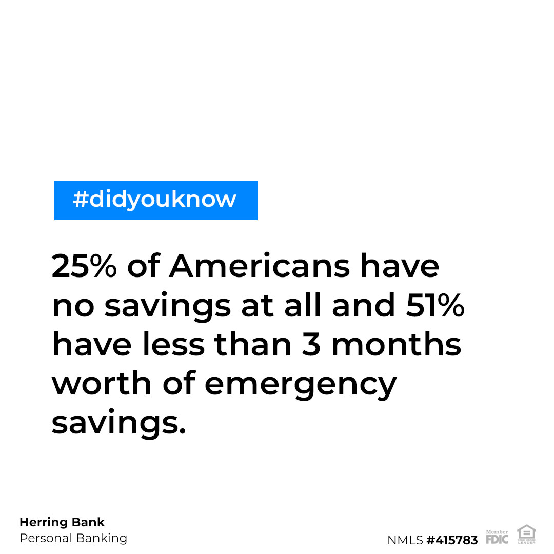 25 percent of americans have no savings at all