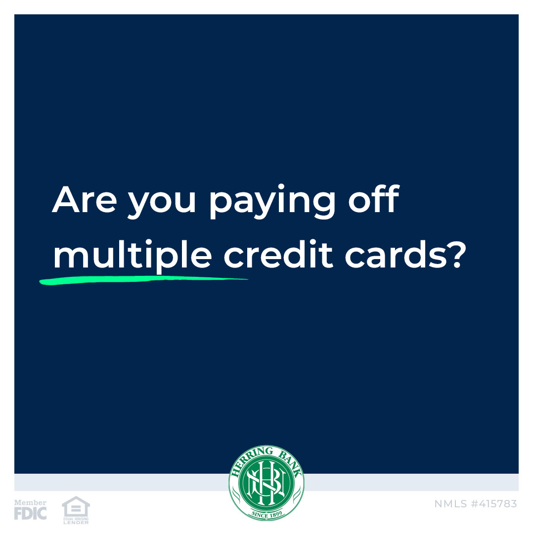 Are you paying off multiple credit cards