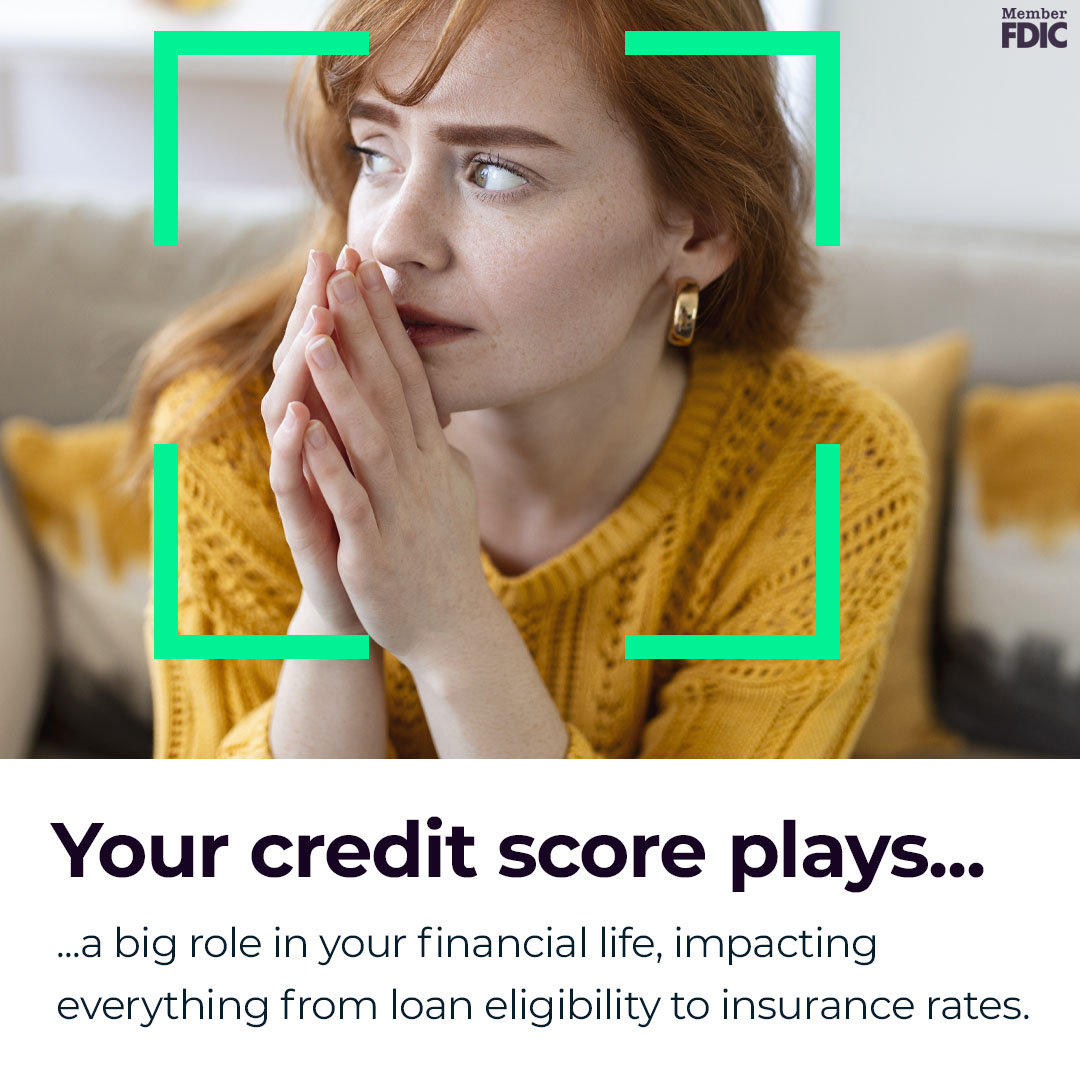 You credit score plays a big role