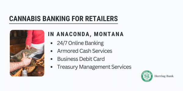 Anaconda Cannabis Dispensary Banking