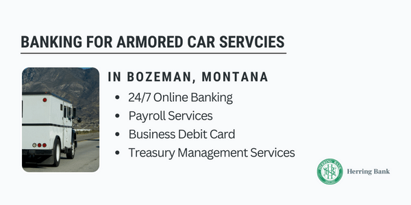 Bozeman 420 friendly banking