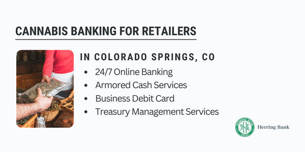 Colorado Springs Cannabis Dispensary Banking