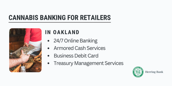 Oakland Cannabis Dispensary Banking