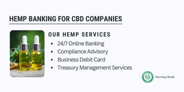 CBD Bank Accounts