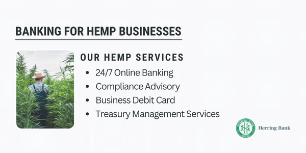 Hemp friendly banking