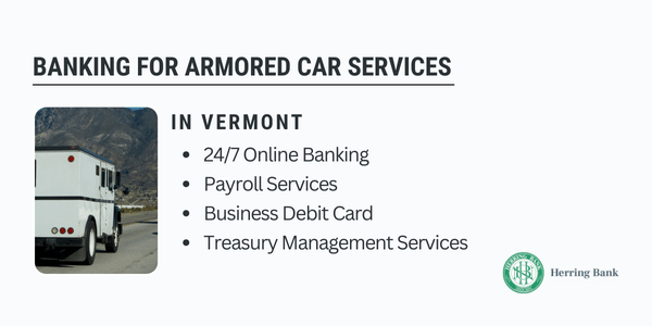 Vermont 420 friendly banking