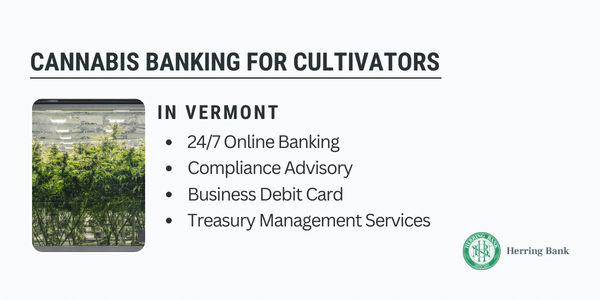 Vermont Cannabis Banking