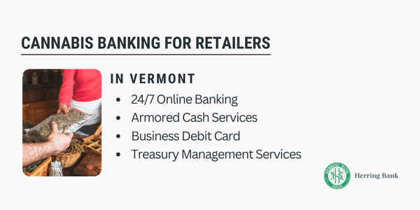 Vermont Marijuana Banking Services