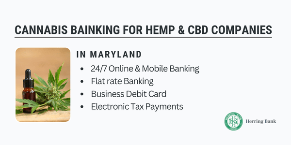 Maryland-CBD-Hemp-Banking