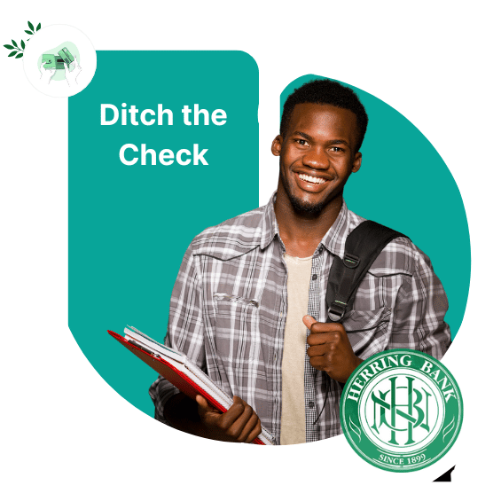 Ditch the Check Payment gateway illustration