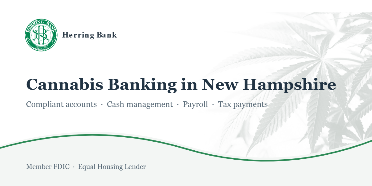 New Hampshire marijuana bank