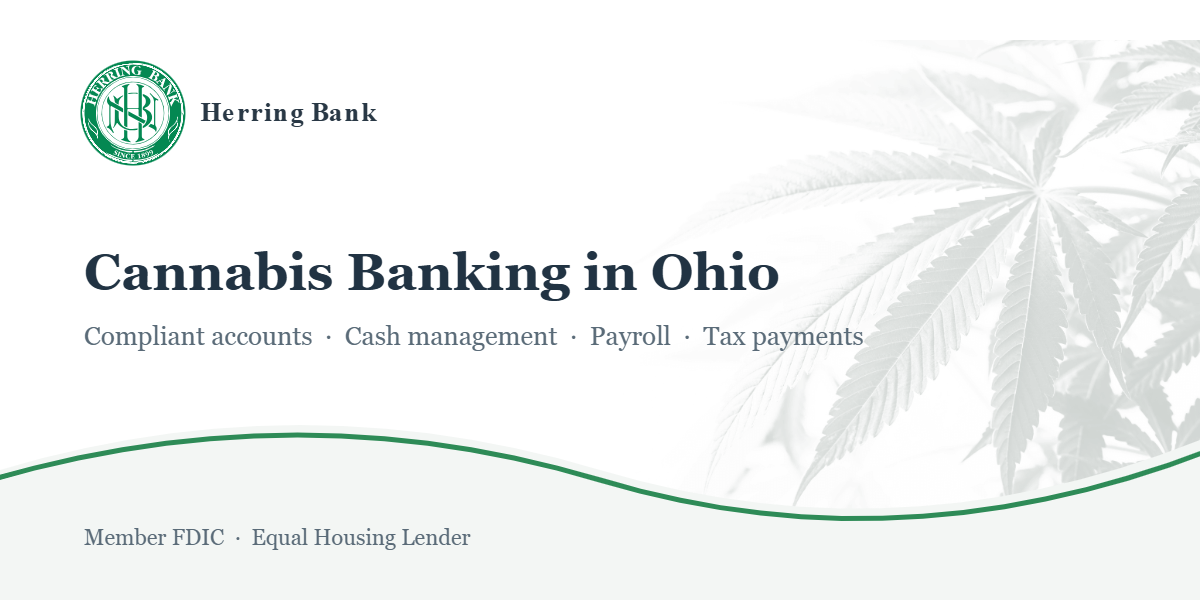 Ohio marijuana bank Ohio marijuana bank